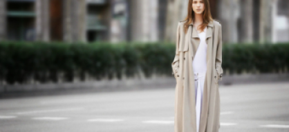must have: flowy trench coat