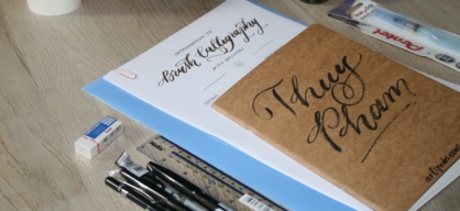 About calligraphy workshop