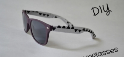 DIY sunglasses with F&F 