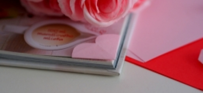 DIY: valentínska záložka do knihy