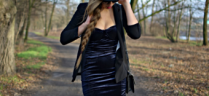 Velvet dress